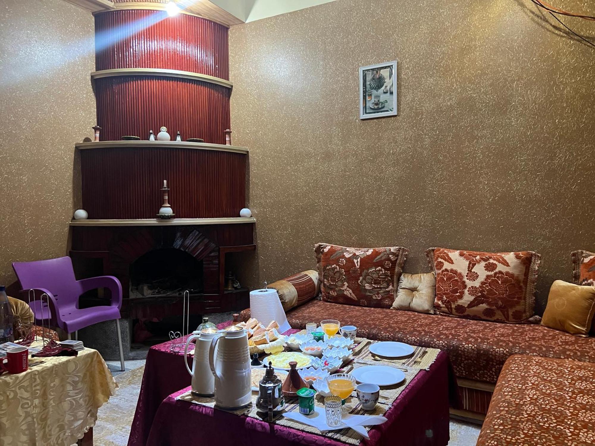 Dar Calme Chez El Bouhali Hotell Skoura Eksteriør bilde